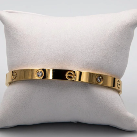Stylish Gold Plated Roman Kada Anti-Tarnish & Waterproof Bracelet For Women Girls