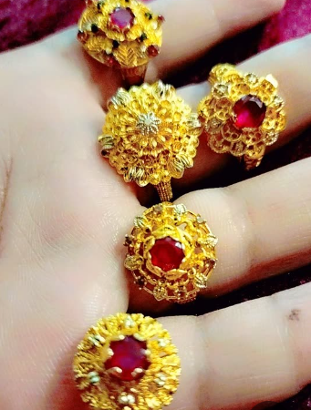 Gold replica high quality rings