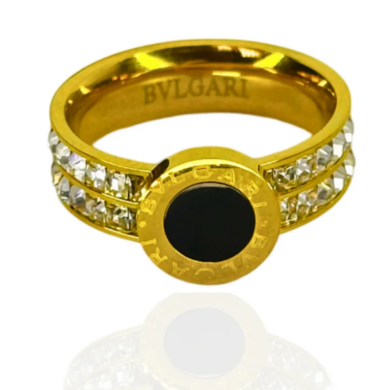 Gold Plated Zircon Rings