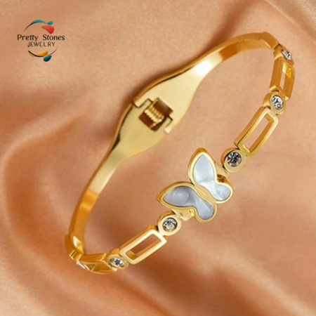 Single Golden Bangle Karra Spring Closing