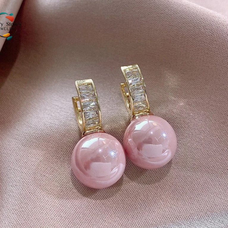 Sweet Temperament Imitation Pearl Earrings