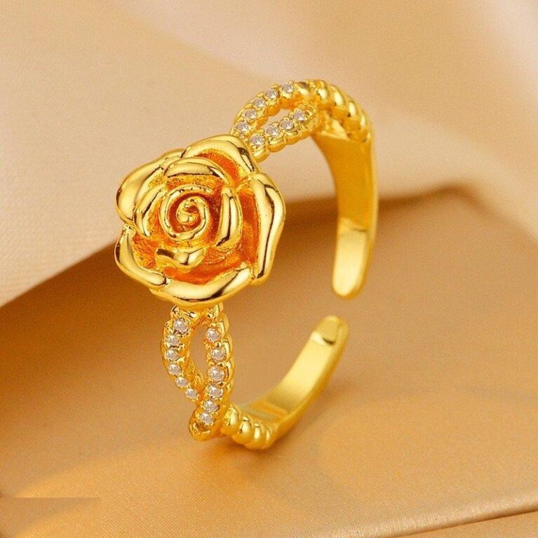 Casting Flower Ring Adjustable - CRGH