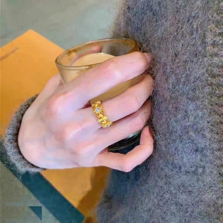 CRGH00758 WNS Etched Ring Adjustable - CRGH