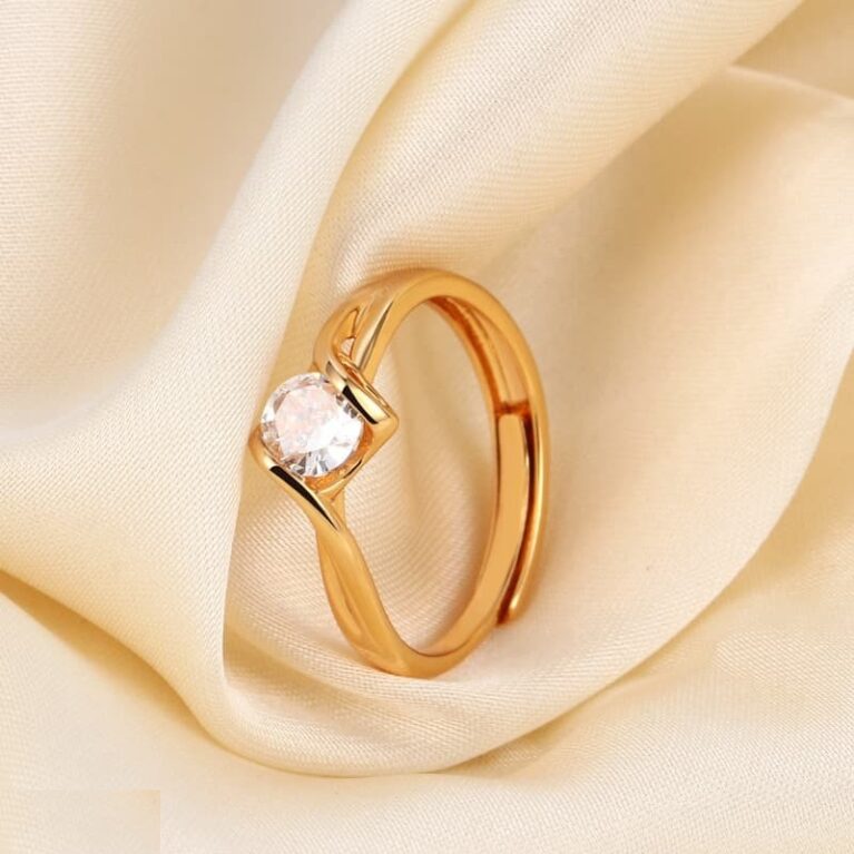 CRGH464 BLX Heart Adjustable Ring