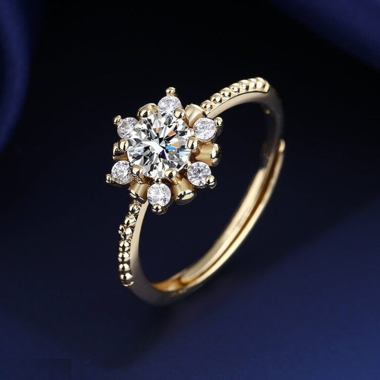 CRGH516 BLX Flower Ring Adjustable