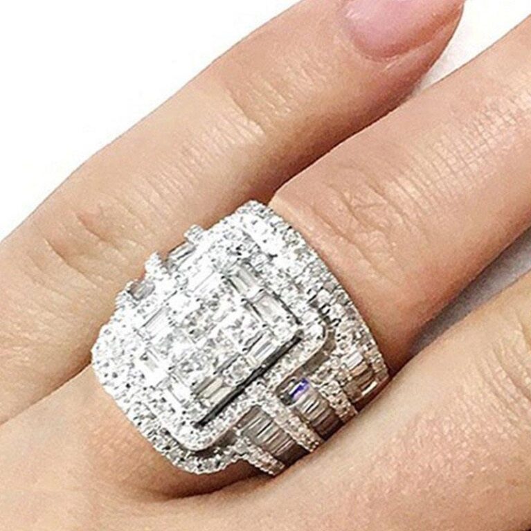 CRSH00741 CSH Cluster Pave Ring - TRSH