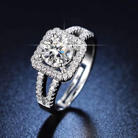 CRSH370 ZFQ Cocktail Ring Adjustable