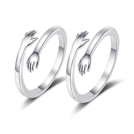 CRSH478 BLX Hug Couple Ring Adjustable