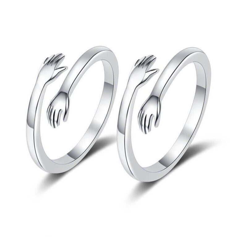 CRSH478 BLX Hug Couple Ring Adjustable