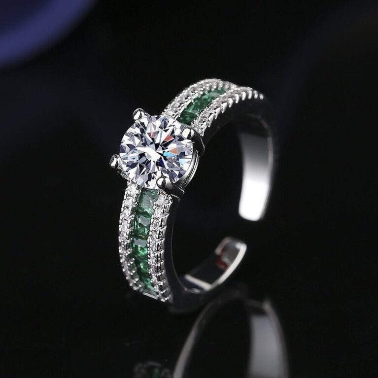 Imp Square Layered Ring Adjustable