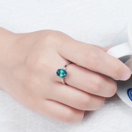Oval Stone Ring Adjustable