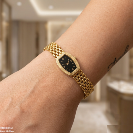 TBCH00568 QSJ Rectangle Watch Dial Bracelet - TBCH