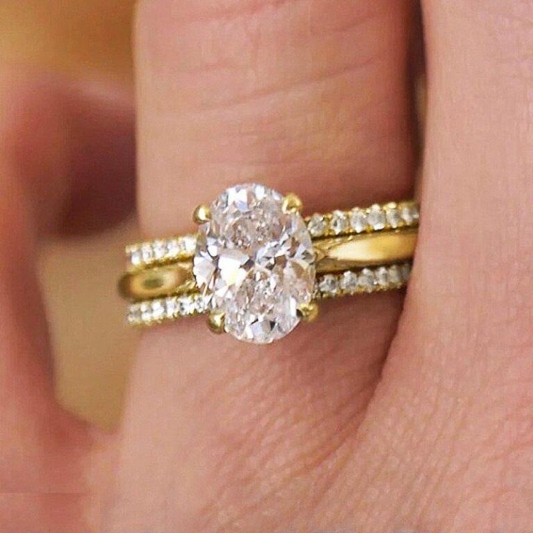 TRGH00171 CSH Oval Triplet Ring - TRGH