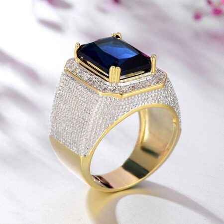 TRGH00188 KYC Imp Rectangle ZIRCON Ring - TRGH