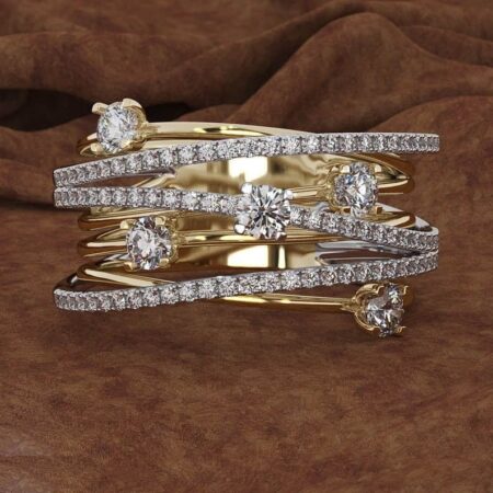 TRGH057 GWH Galaxy ZIRCON Ring