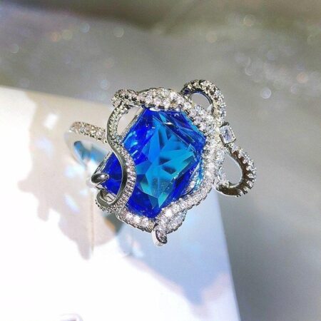 Rectangle Bow Ring Adjustable - TRSH