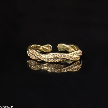 Double Leayerd Ring Adjustable - CRGH