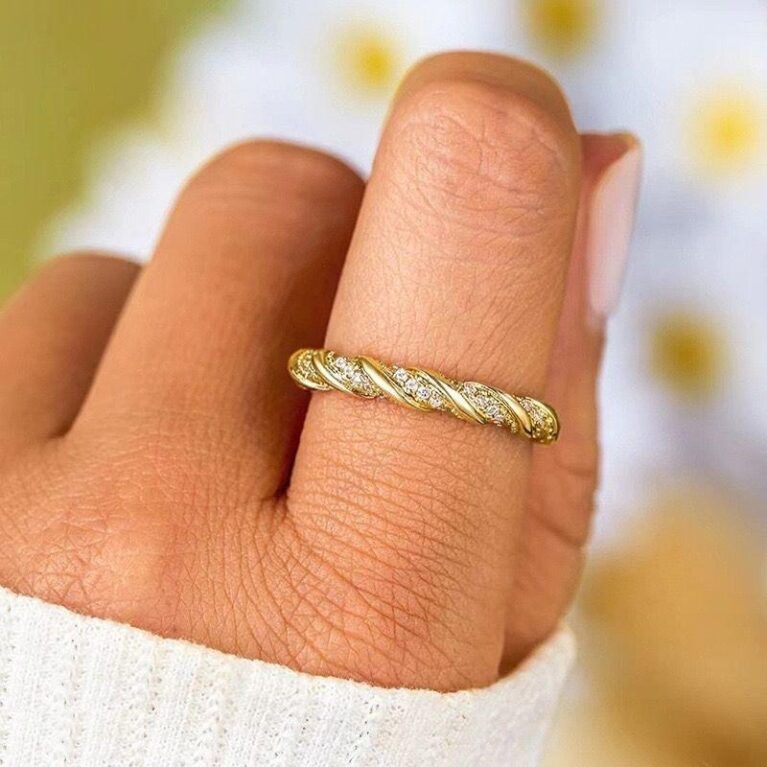 Round Covered Ring - CRGH