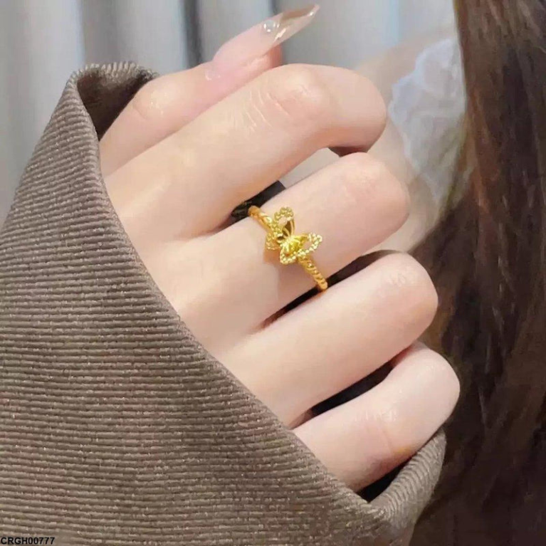 Double Butterfly Ring Adjustable - CRGH