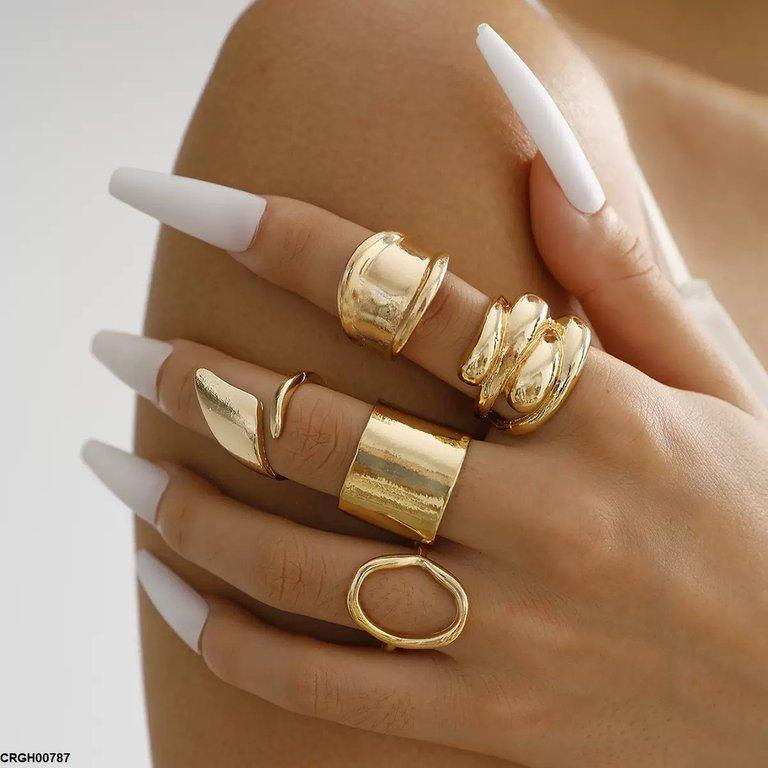5 Midi Rings - CRGH