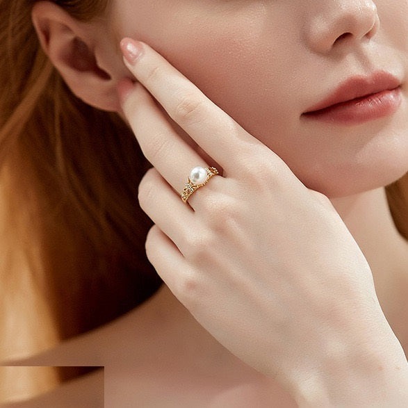 Pearl Ring Adjustable