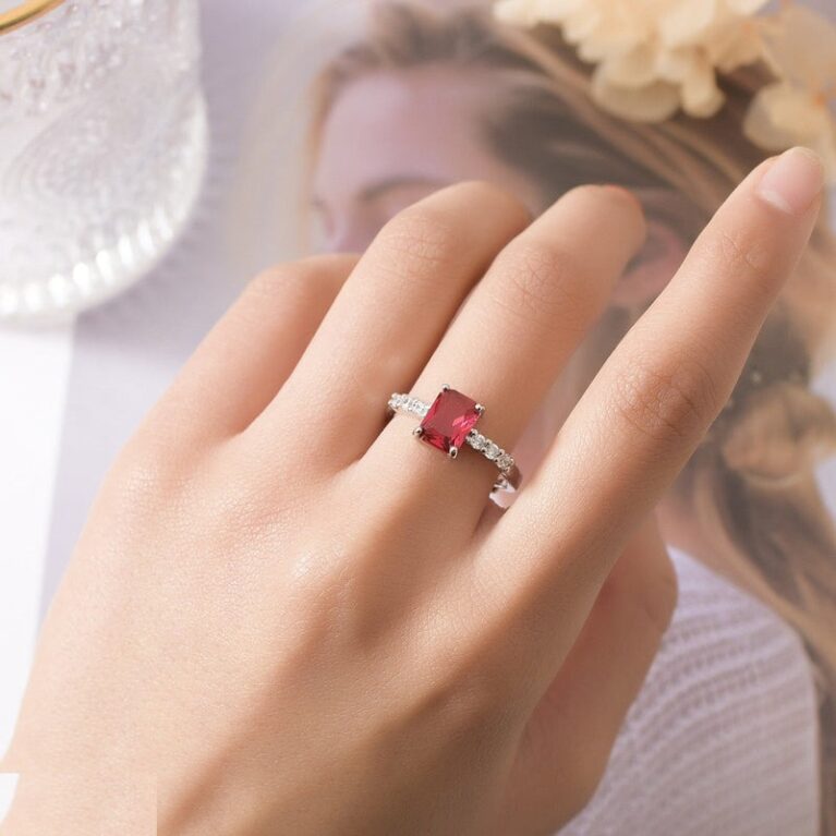 Imp Adjustable Rectangle Ring