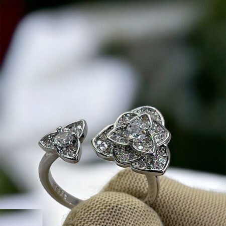 Imp Open Flower Ring Adjustable