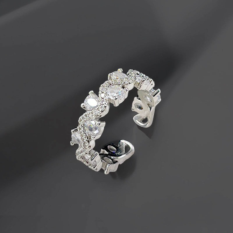 Oval Stone Ring Adjustable