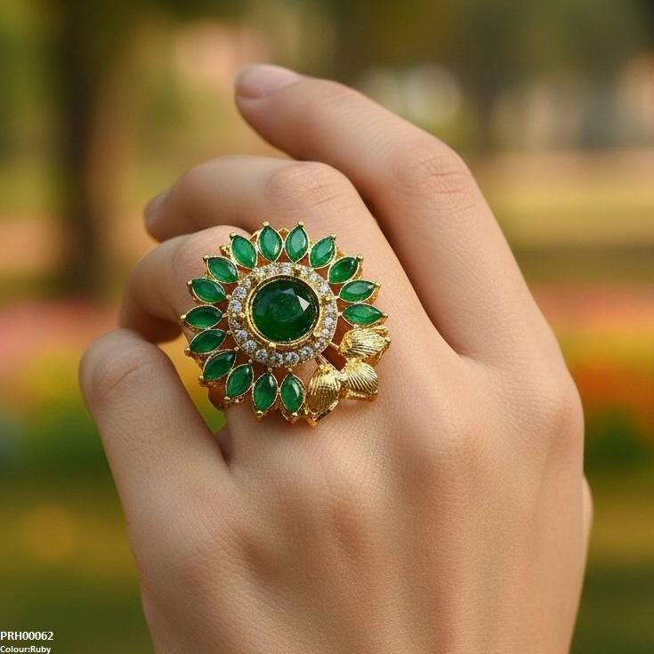 Round/Marquise Ring Adjustable - PRH