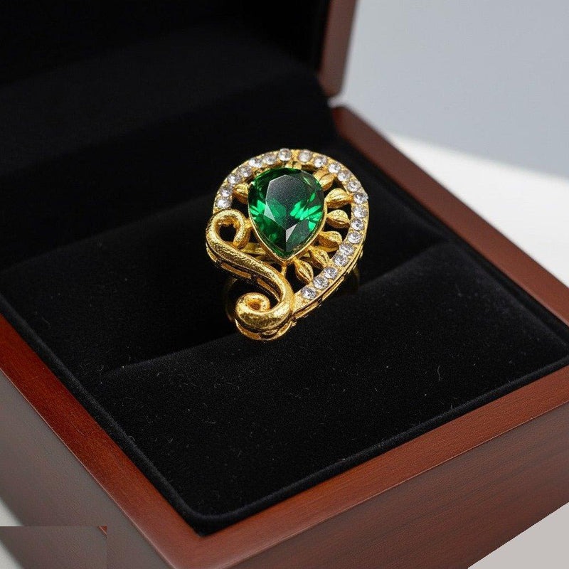 Tear Flower Ring Adjustable - PRH
