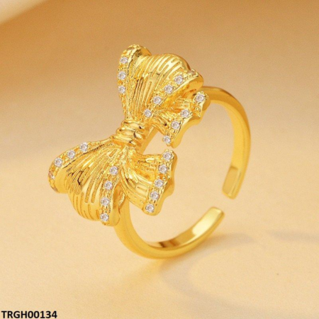 Plain Bow Ring Adjustable - TRGH