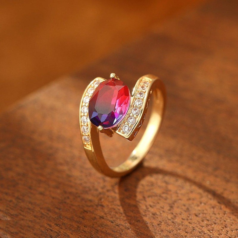 Oval Stone Ring - TRGH