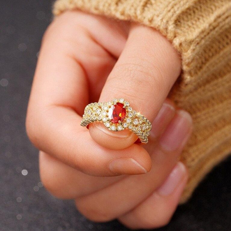 Oval Stone Ring - TRGH