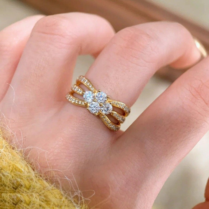 Triple Sparkle ring - TRGH