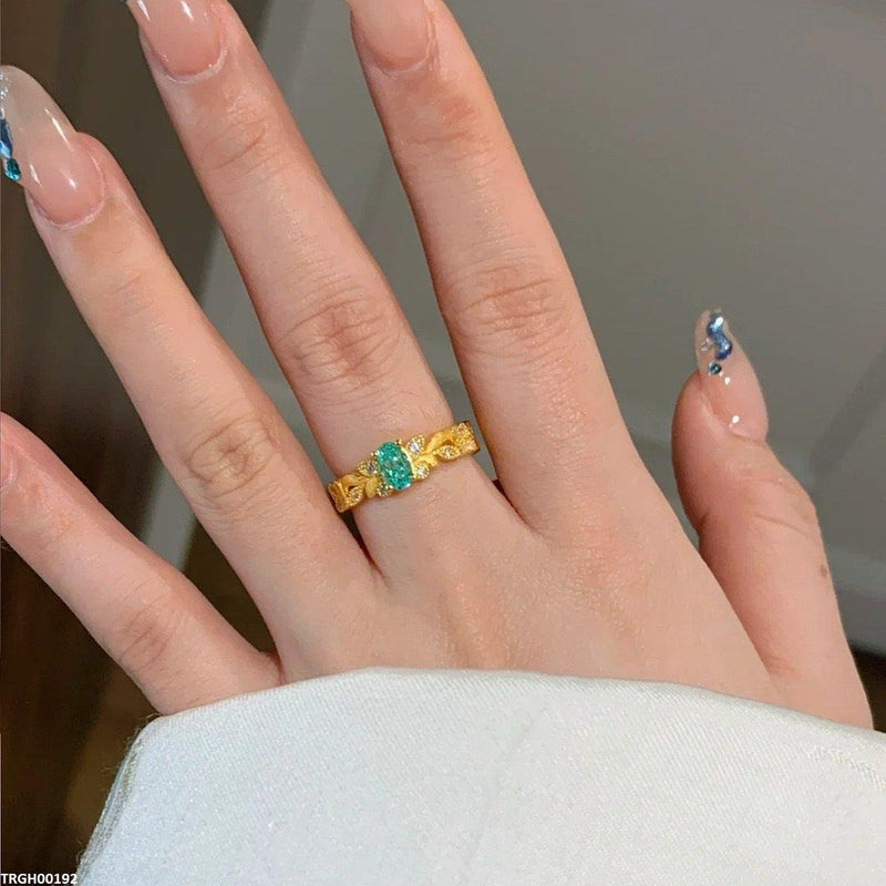 Oval Stone Adjustable Ring - TRGH