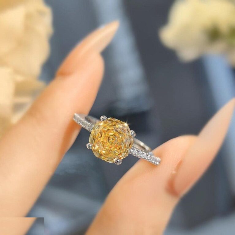 Imp Round ZIRCON Adjustable Ring - TRSH