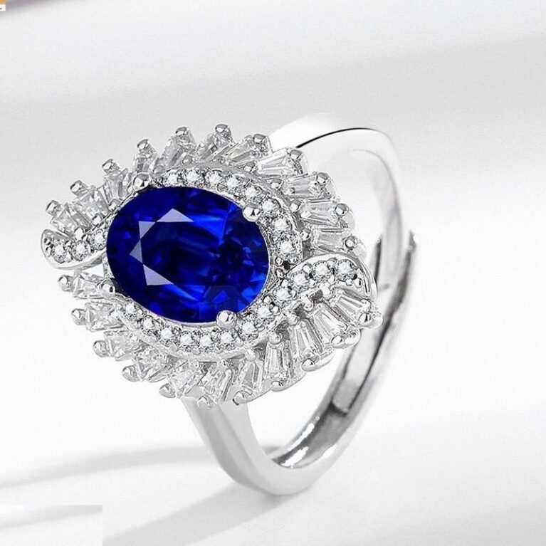 Oval Baguette Ring Adjustable - TRSH