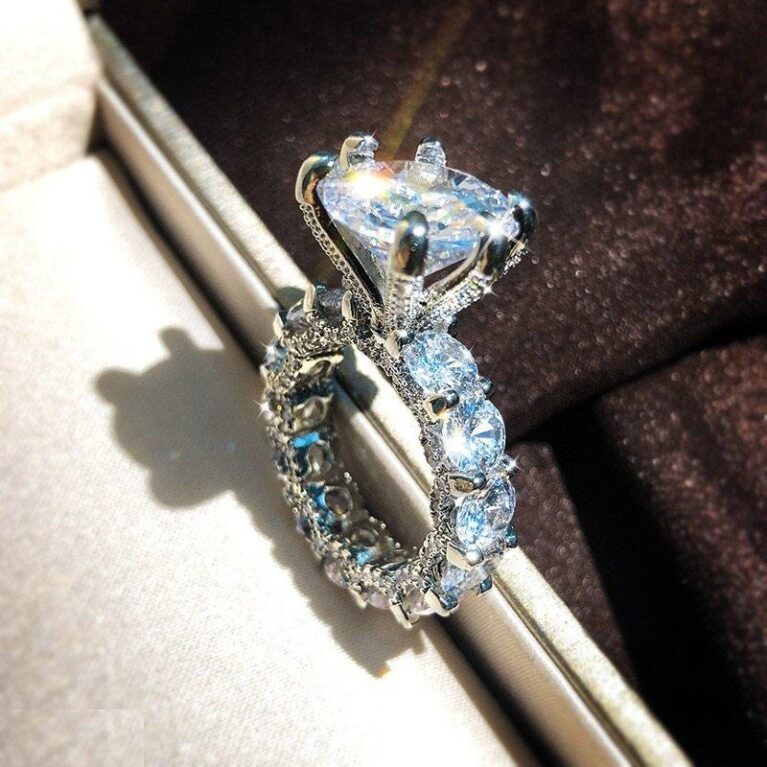 Imp Round Cathedral ZIRCON Ring - TRSH