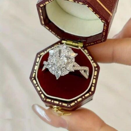 Flower Oval Ring - TRSH
