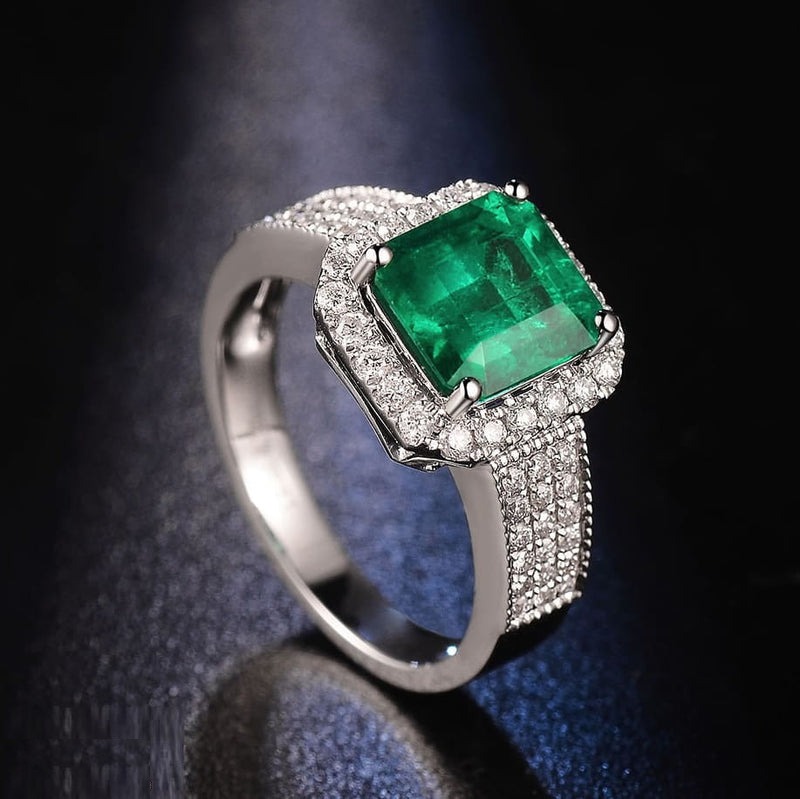 Square Tapered Adjustable Ring