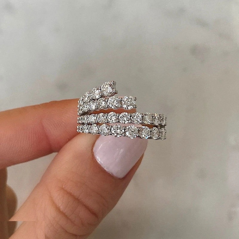 Circle Layered Ring