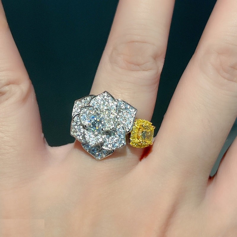 Flower Ring Adjustable