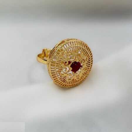 Round Flower Ring