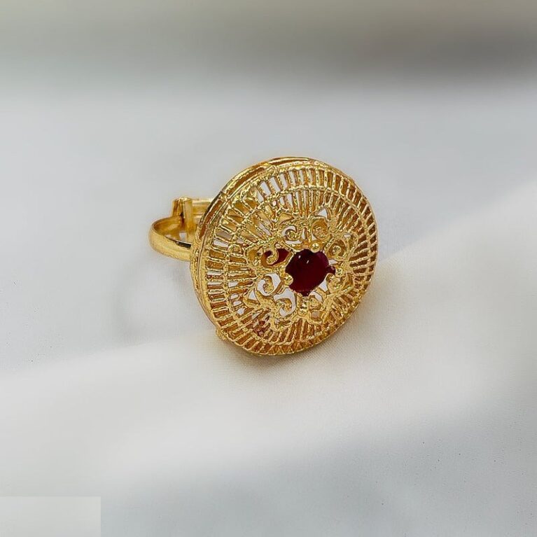 Round Flower Ring
