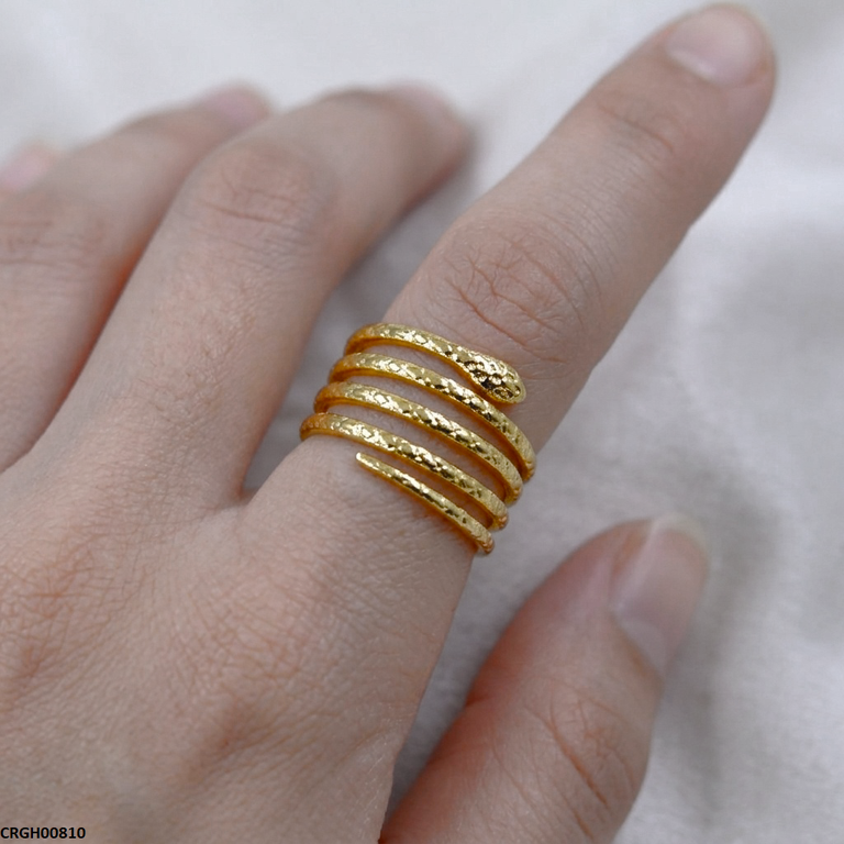 Stainless Steel Round Snack Ring Adjustable - CRGH