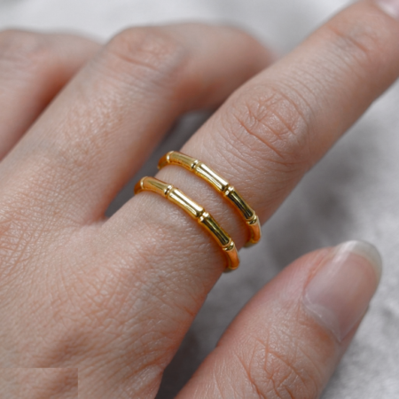 Stainless Steel  Double Layer Ring Adjustable - CRGH