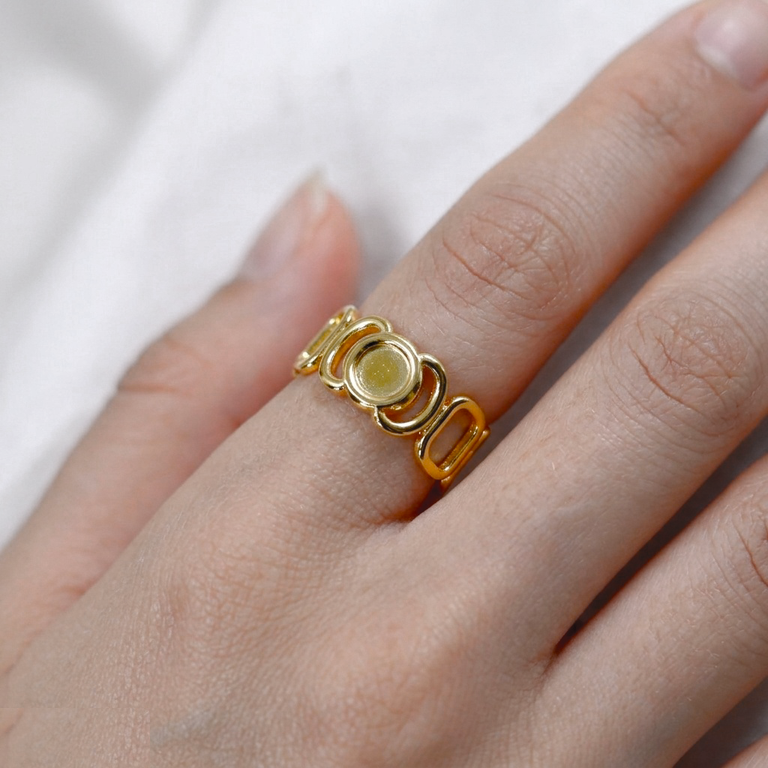 Stainless Steel Oval/Square Ring Adjustable - CRGH