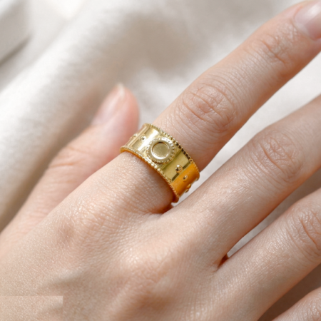 Stainless Steel Oval Ring Adjustable - CRGH