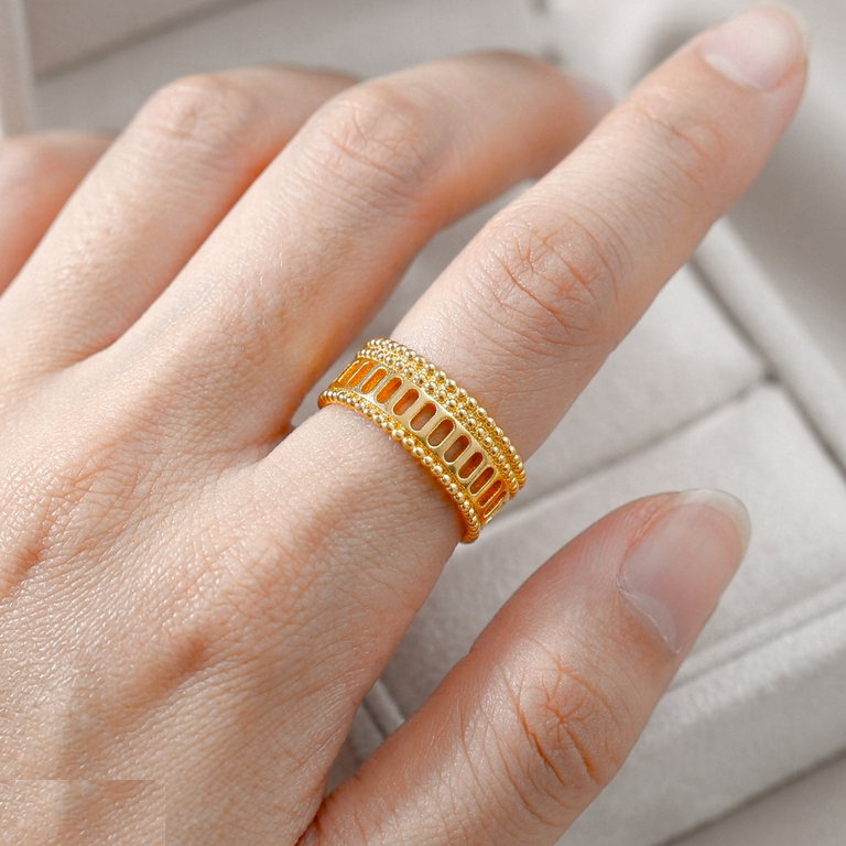 Stainless Steel Round Ring Adjustable - CRGH