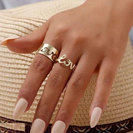 Love Design Ring Adjustable - CRSH